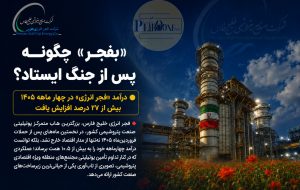 درآمد «فجر انرژی» در چهار ماهه ۱۴۰۵ بیش از ۲۷ درصد افزایش یافت