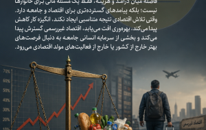 یادداشت تحلیلی اقتصادي: وقتی کار کردن نجات نمی‌دهد!