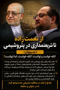 مقایسه عملکرد محمد نعمت زاده و محمد شریعتمداری در هلدینگ خلیج فارس